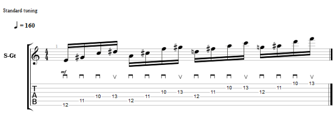 sweep picking lesson